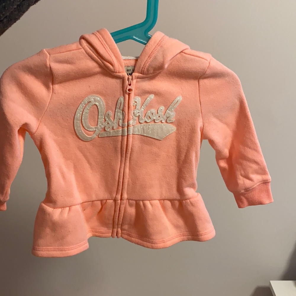 Bright pink Osh Kosh sweater